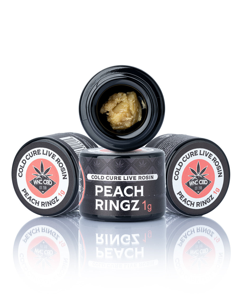 Peach Ringz Cold Cure Live Rosin 1g (Hybrid)