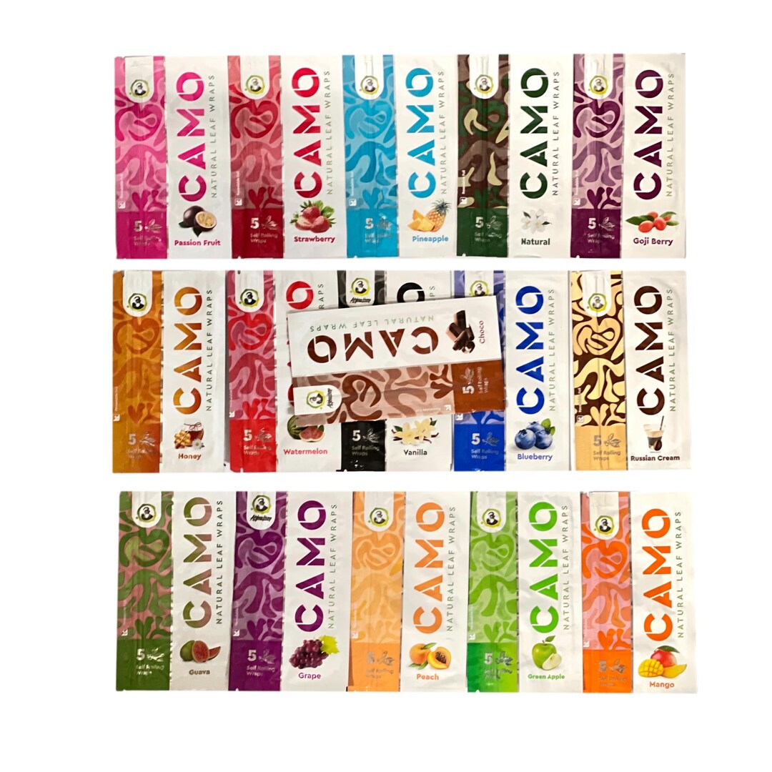 Camo Leaf Wraps (5pk)