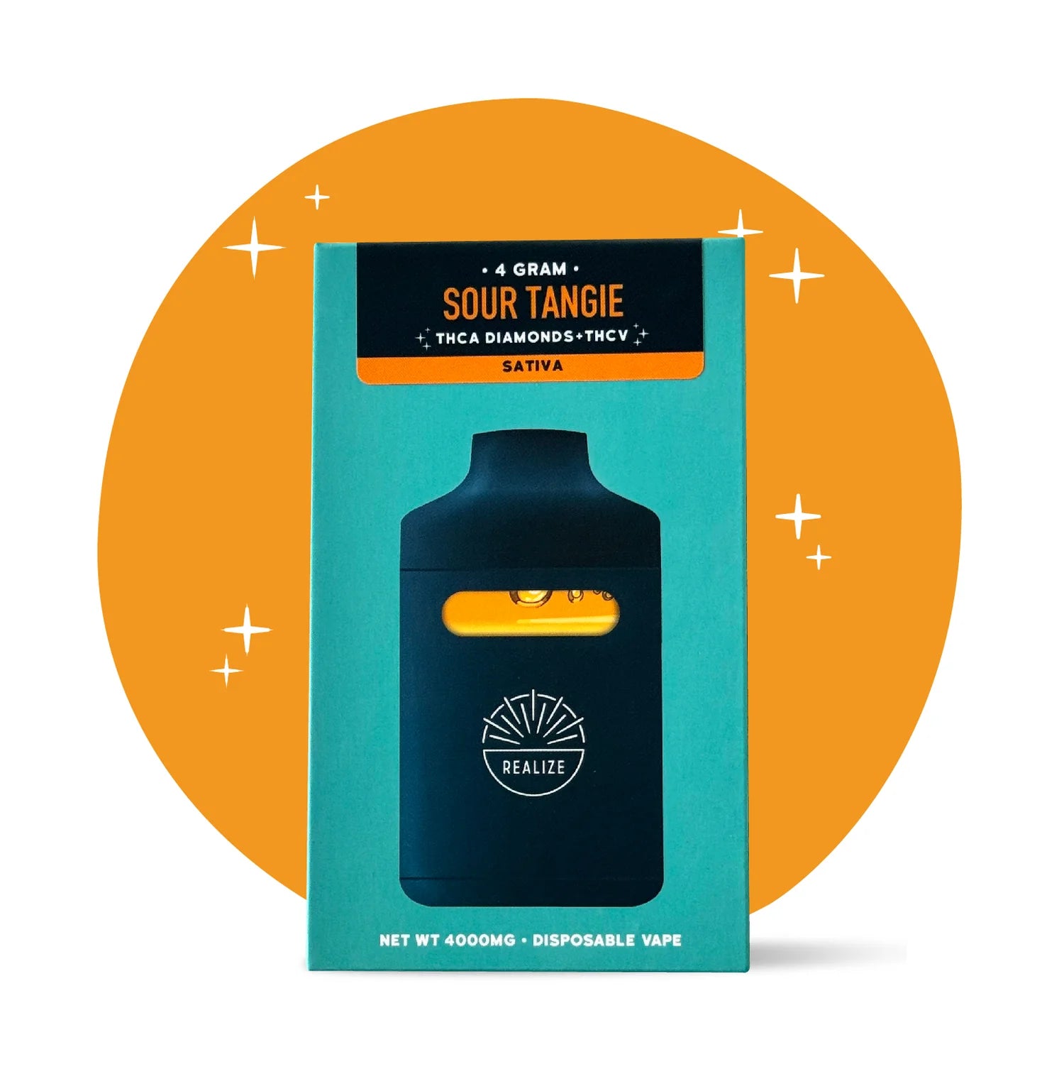 4G Disposable - Sour Tangie (Diamonds)