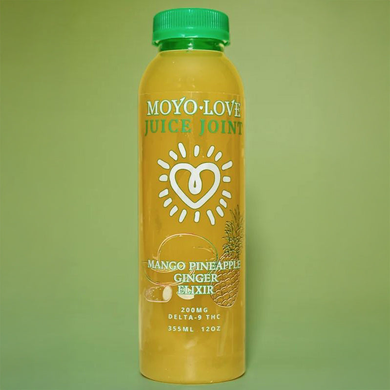 200mg Delta 9 THC Mango Pineapple Ginger Elixir