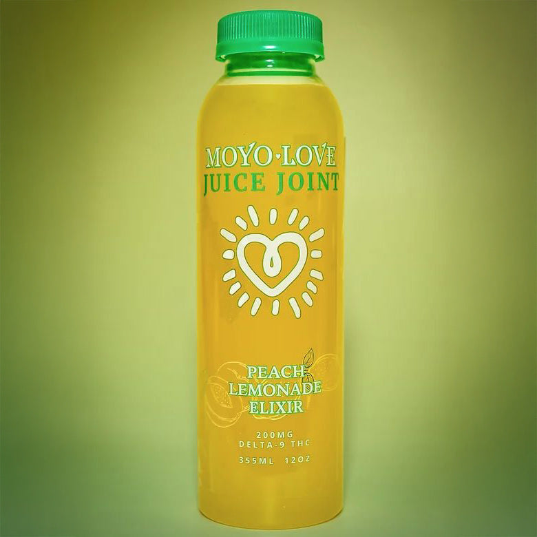 200mg Delta 9 THC Peach Lemonade Elixir