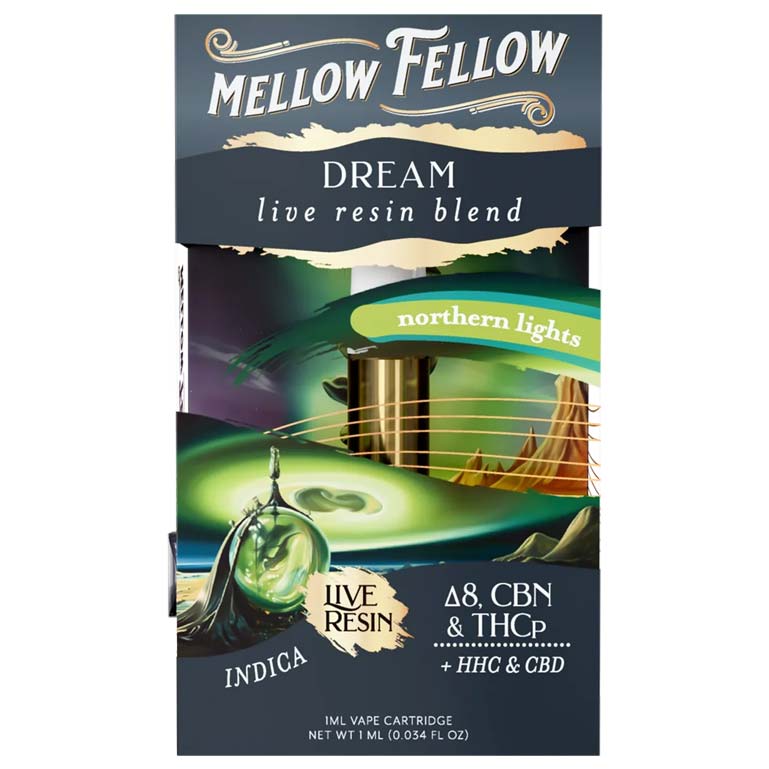 1ml - Live Resin - Dream Blend - Northern Lights - Pop ( Indica )