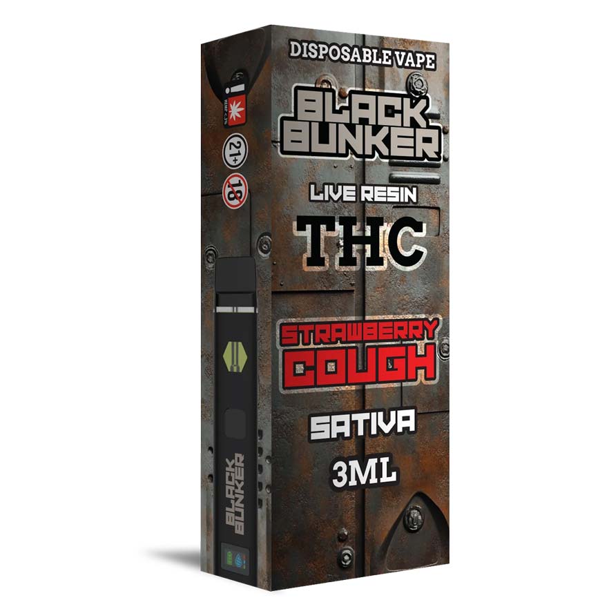 THCA Live Resin 3ml Strawberry Cough ( Sativa )