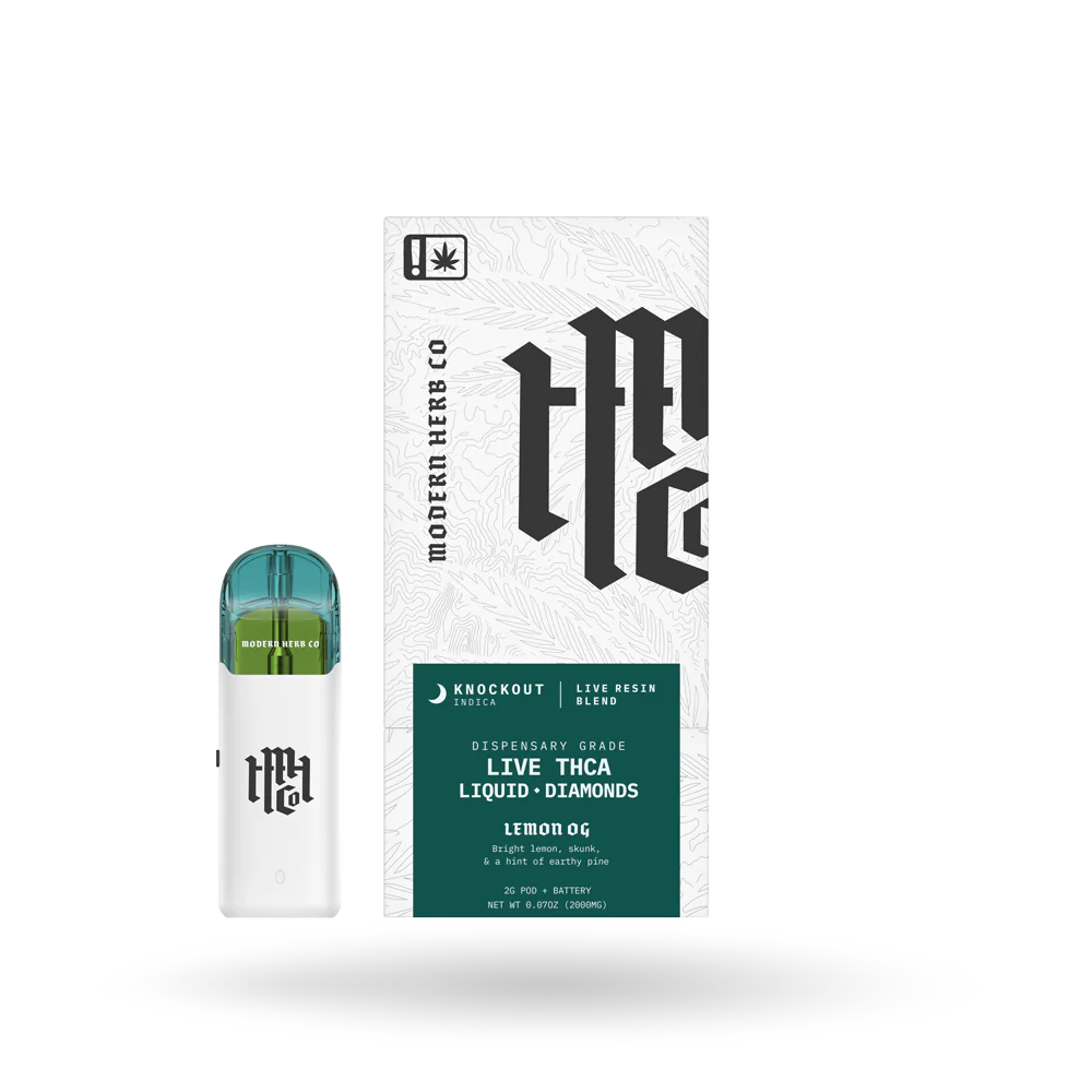 Lemon OG 2G Pod Kit Live Resin Liquid Diamonds