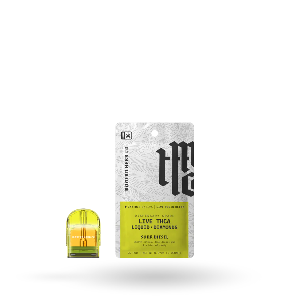 Sour Diesel 2G Pod Refill Live Resin Liquid Diamonds