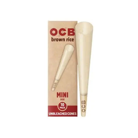 OCB Brown Rice Mini Cones (10pk)
