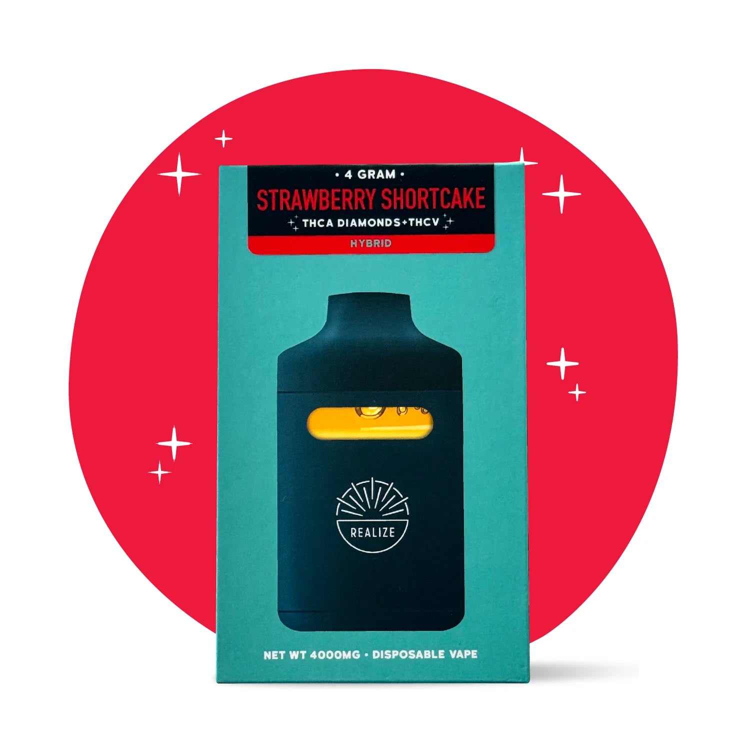 4G Disposable - Strawberry Shortcake (Diamonds)