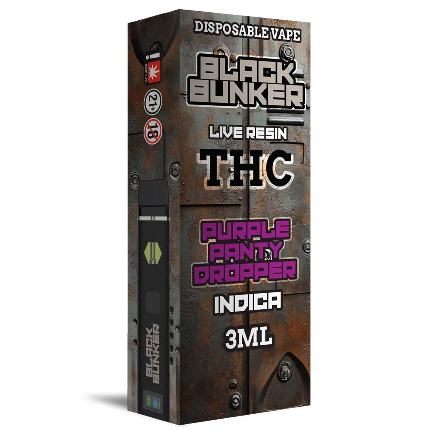 THCA Live Resin 3ml Purple Panty Dropper ( Indica )