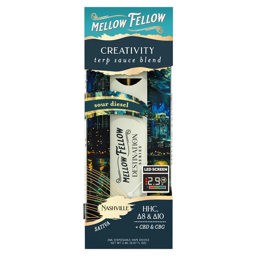 2ml - Creativity Blend - Nashville - Sour Diesel ( Sativa )