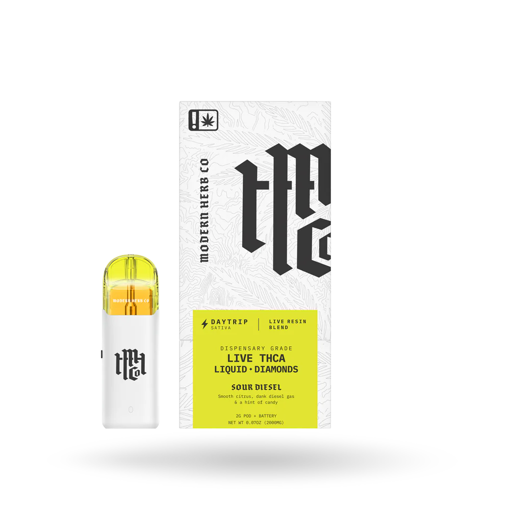 Sour Diesel 2G Pod Kit Live Resin Liquid Diamonds