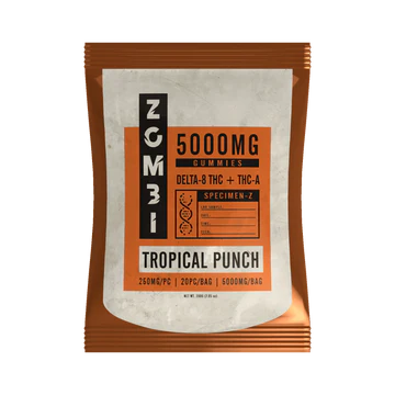 5000mg - Delta 8+THCA- Tropical Punch